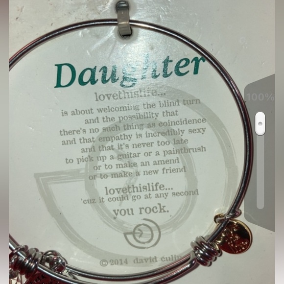 NEW LOVE THIS LIFE DAUGHTER BRACELET IN ORIGINAL BOX WITH TAG - Picture 4 of 6